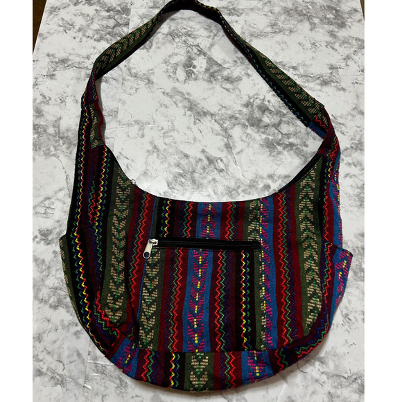 Itz Magic Studios Shoulder Bag Boho O/S Indie Peasant Artsy Indie Festival Cloth - Picture 4 of 14